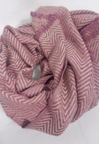 Herringbone Cashmere Scarf – 100% Cashmere