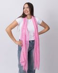 Paisley Pink Cashmere Scarf