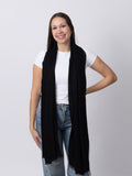 Black Cashmere Scarf