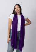 Deep Violet Cashmere