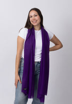 Deep Violet Cashmere