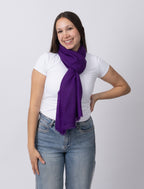 Deep Violet Cashmere