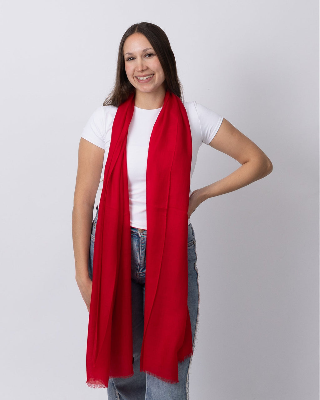 Scarlet Red Cashmere