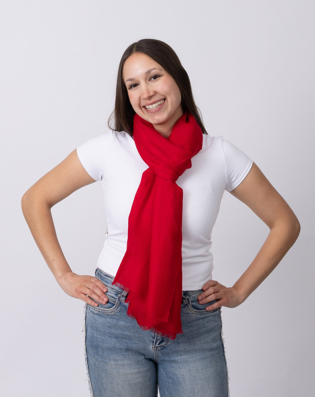 Scarlet Red Cashmere