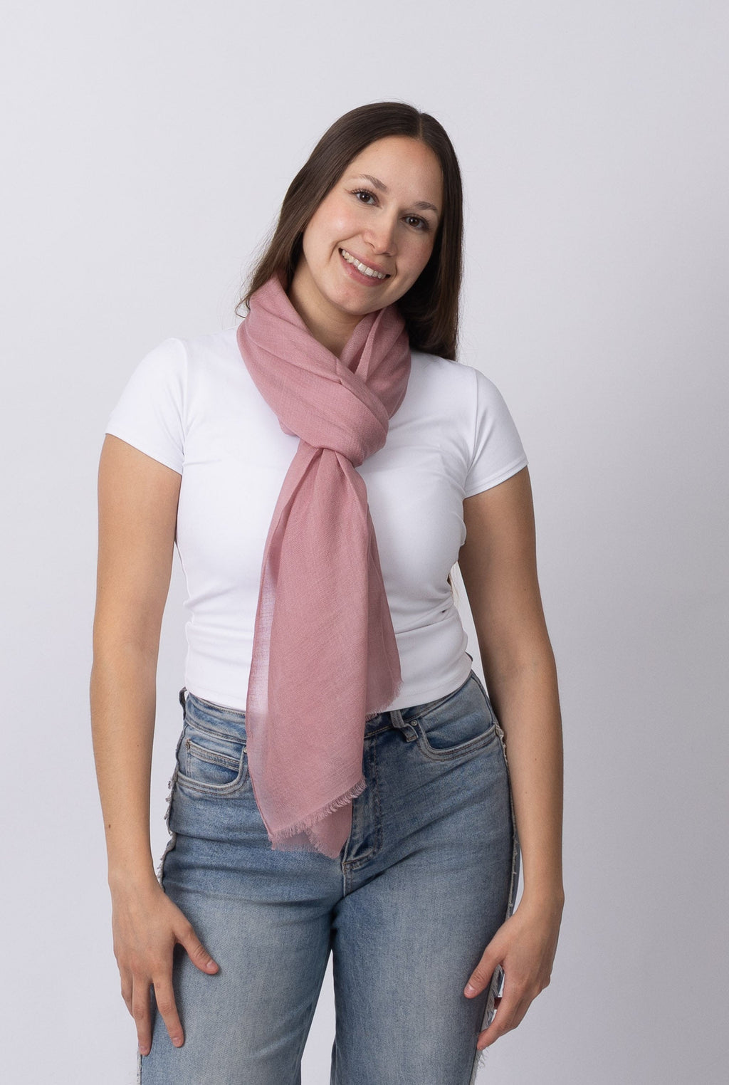 Dusty Rose Cashmere