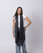 Dark Grey Diamond Cashmere