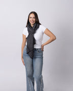 Dark Grey Diamond Cashmere