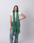 Emerald Green Cashmere Scarf