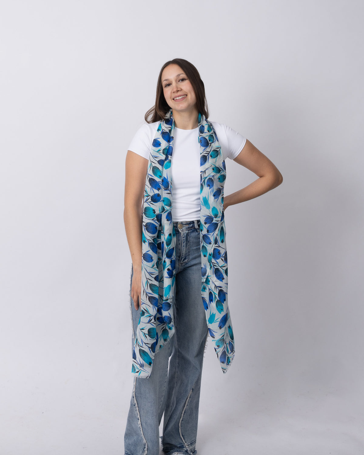 Azure Tulip Cashmere