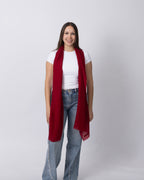 Crimson Red Cashmere