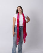 Mira Cashmere Scarf- Vibrant Pink