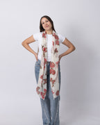 Butterfly Cashmere- Scarlet