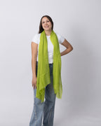 Lime Green Cashmere