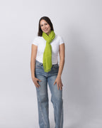 Lime Green Cashmere