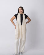 Ivory Cashmere Scarf