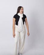 White Cashmere Scarf